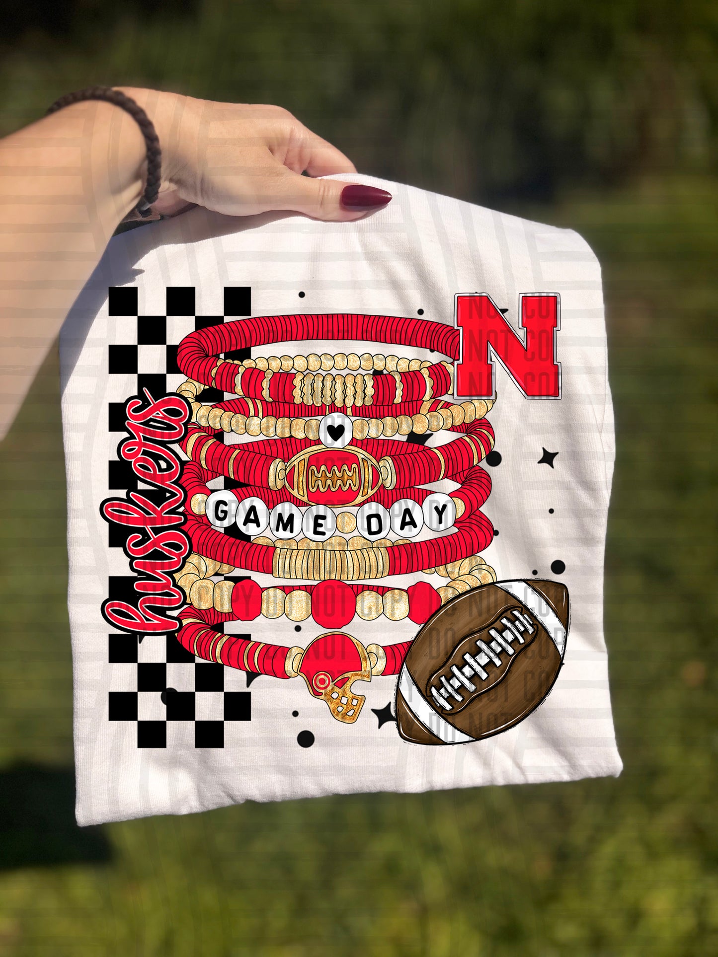 College Football Teams Stacked Bracelets (Choose Yours) 00921