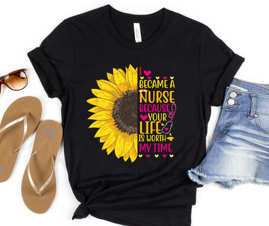 I Became a Nurse Sunflower 05185