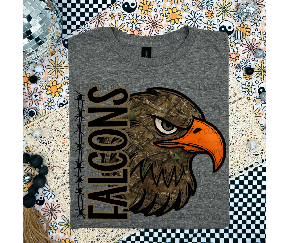 Camo Mascots (Choose Yours) 06882