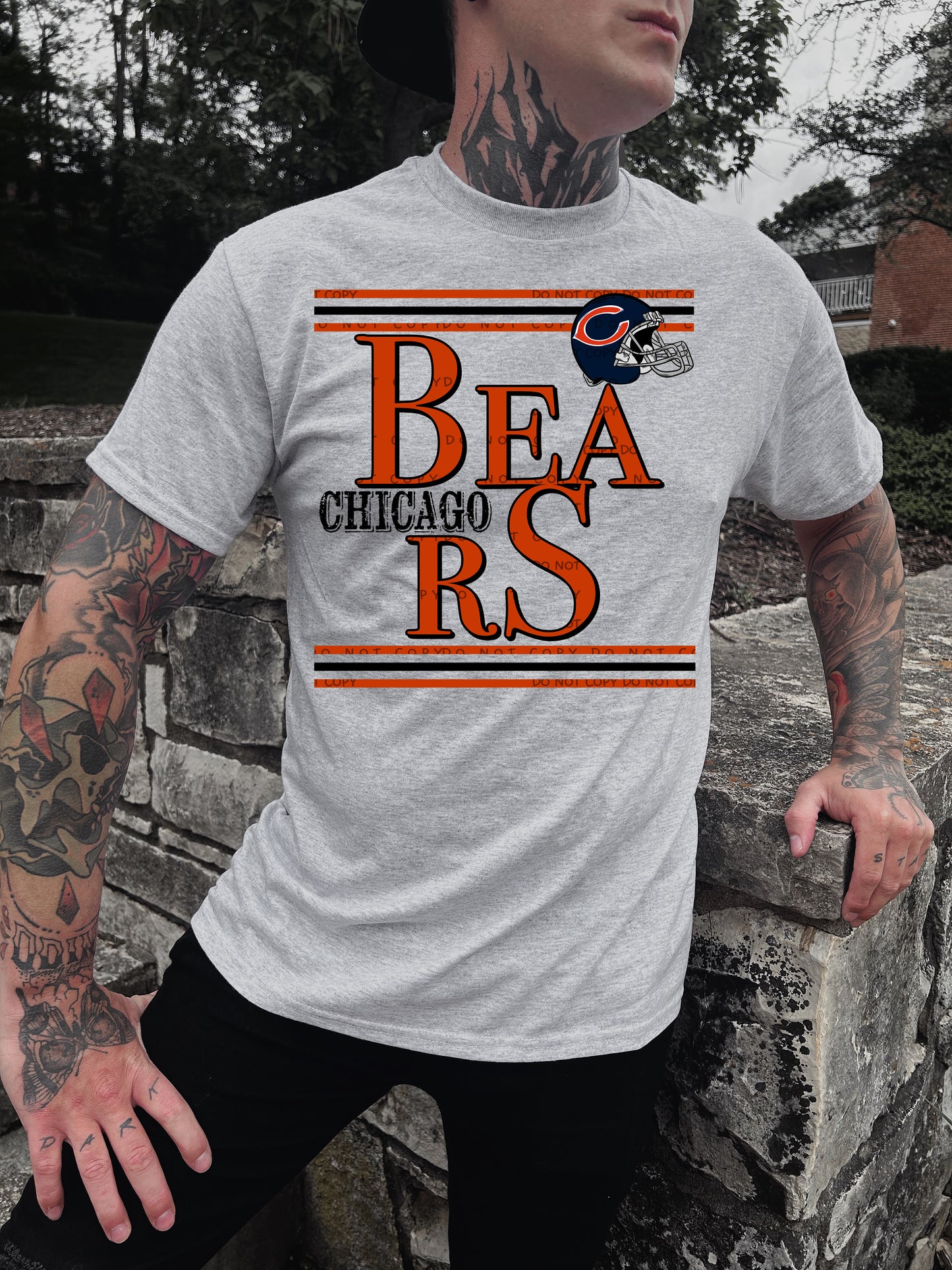 Pro Football Teams Simple Stripes (Choose Yours) 00261