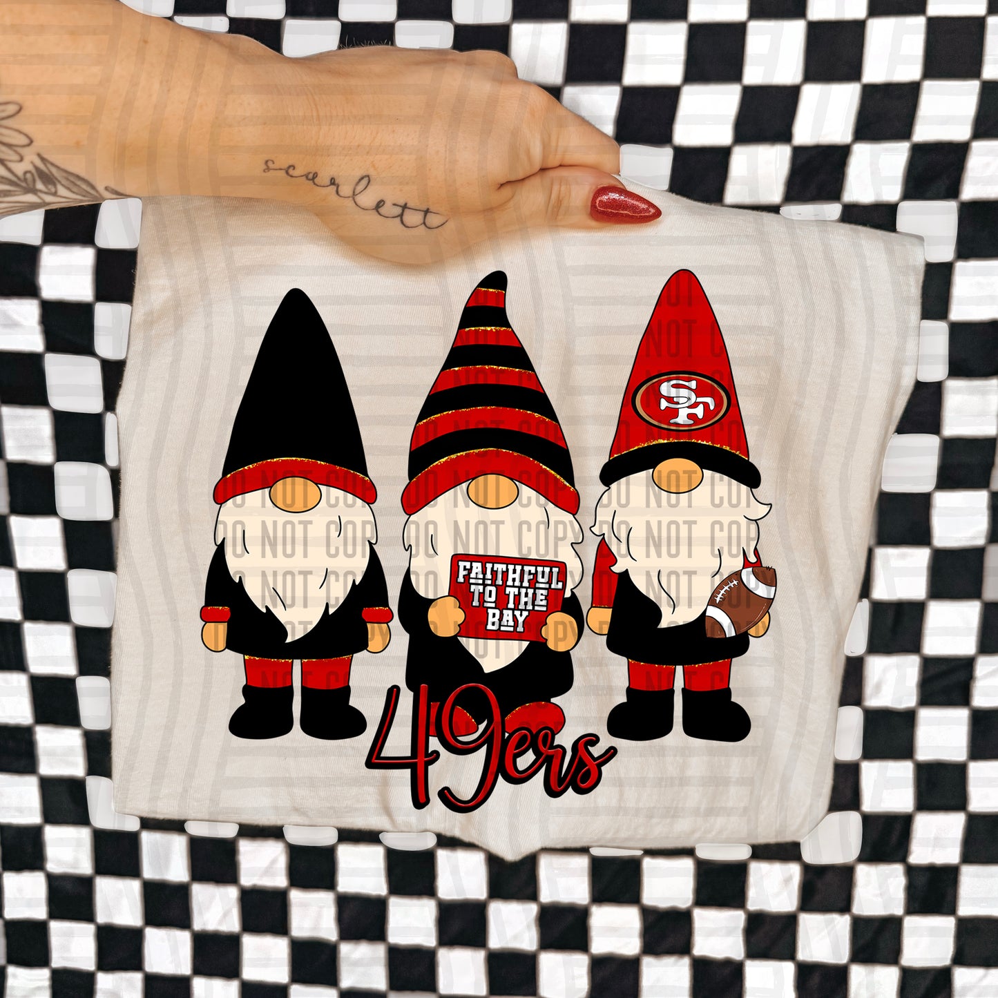 Pro Football Teams Christmas Gnomes (Choose Yours) 00117