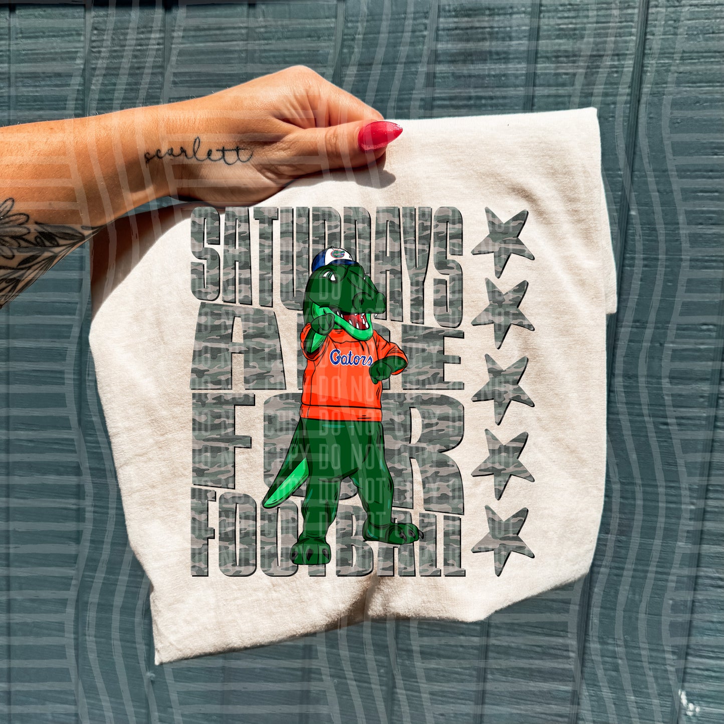 Camo Saturdays Are for College Football Teams (Choose Yours) 00611