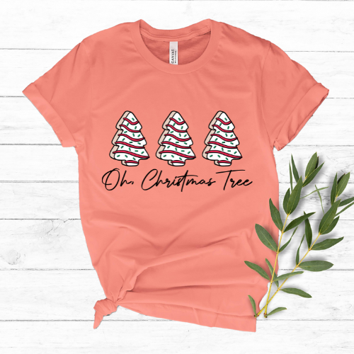 Oh Christmas Tree Christmas Tree Cake DTF Transfer 05870