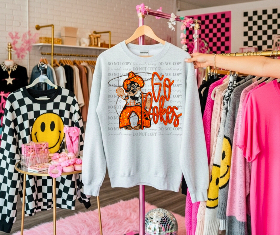 Sequin College Mascots (Choose Yours) 07262