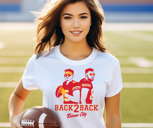 Back 2 Back KC Champions DTF Transfer 05417