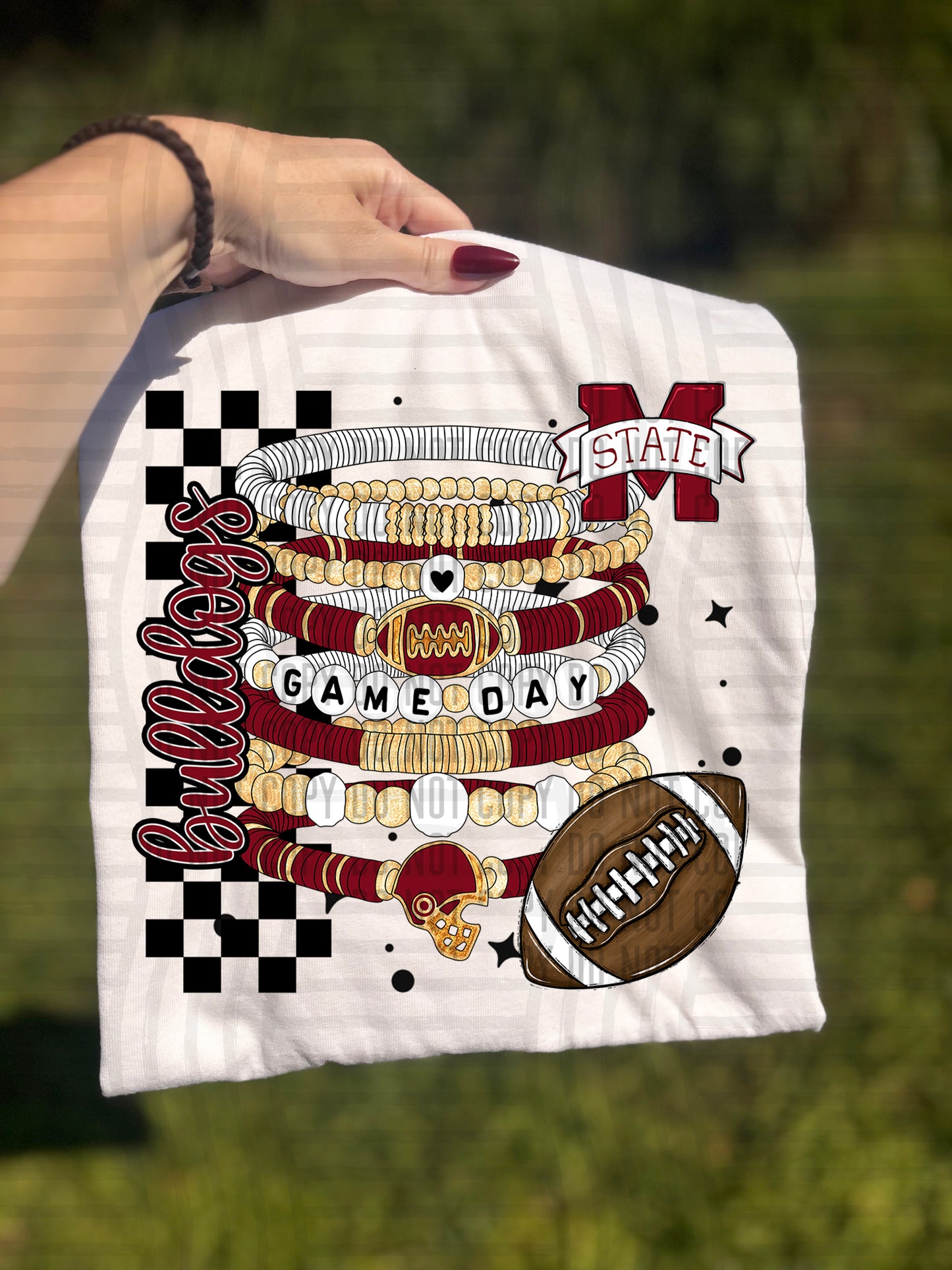 College Football Teams Stacked Bracelets (Choose Yours) 00921