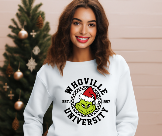 Whoville University DTF Transfer 05619