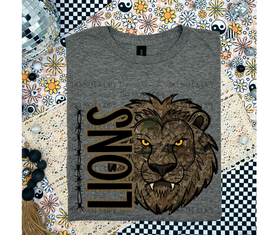 Camo Mascots (Choose Yours) 06882