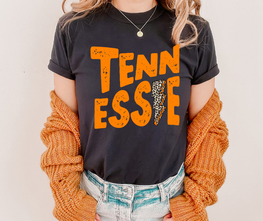 Tennessee Lightning Bolt DTF Transfer 05749