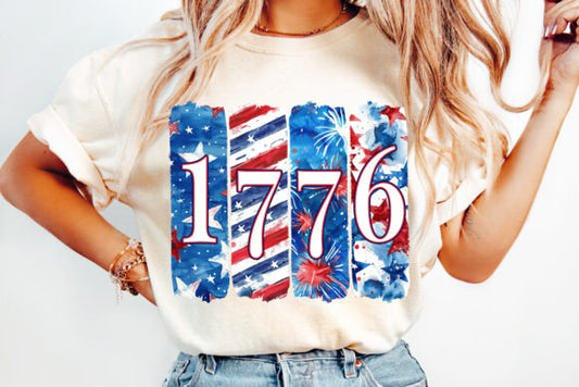 USA 1776 Brushstrokes 02388