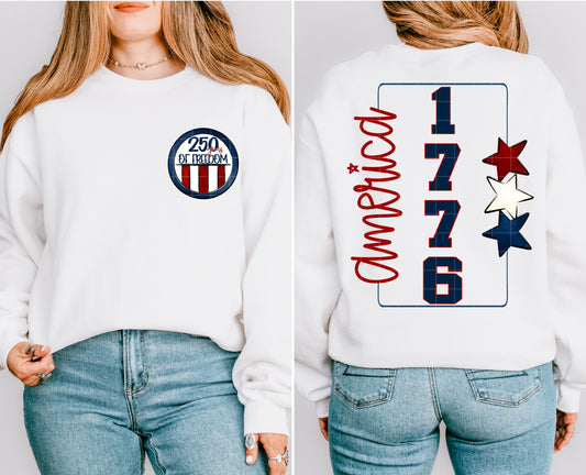America 1776 (Pocket Included) 08490
