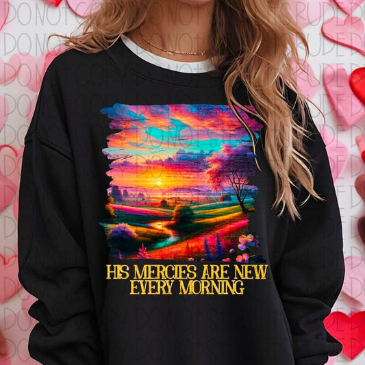 His Mercies Are New Every Morning 03276