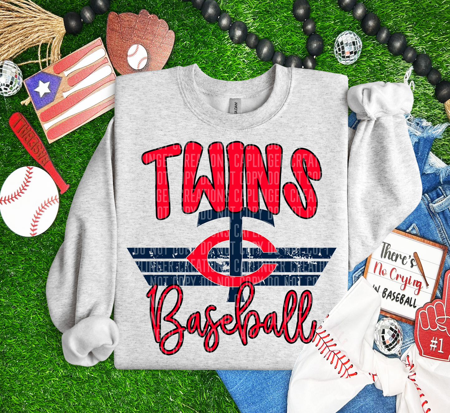 Girly Pro Baseball Teams (Choose Yours) 07746