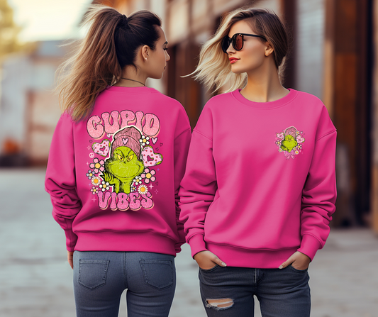 Cupid Vibes with pocket DTF Transfer 05553