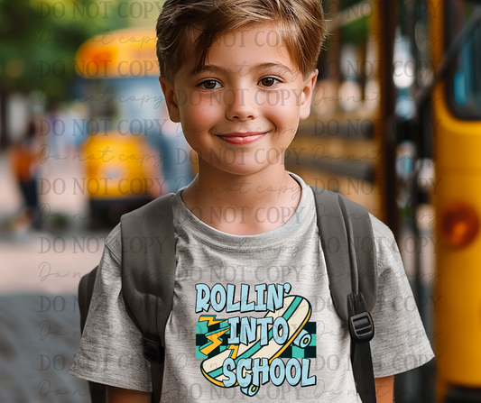 Rollin into School 01645