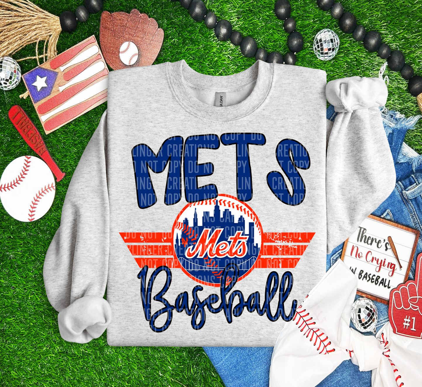 Girly Pro Baseball Teams (Choose Yours) 07746