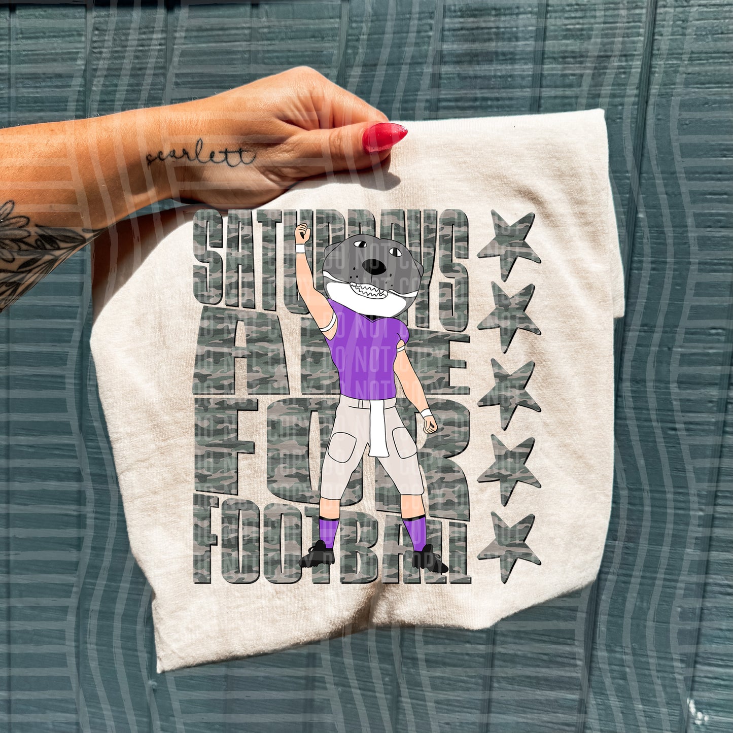 Camo Saturdays Are for College Football Teams (Choose Yours) 00611