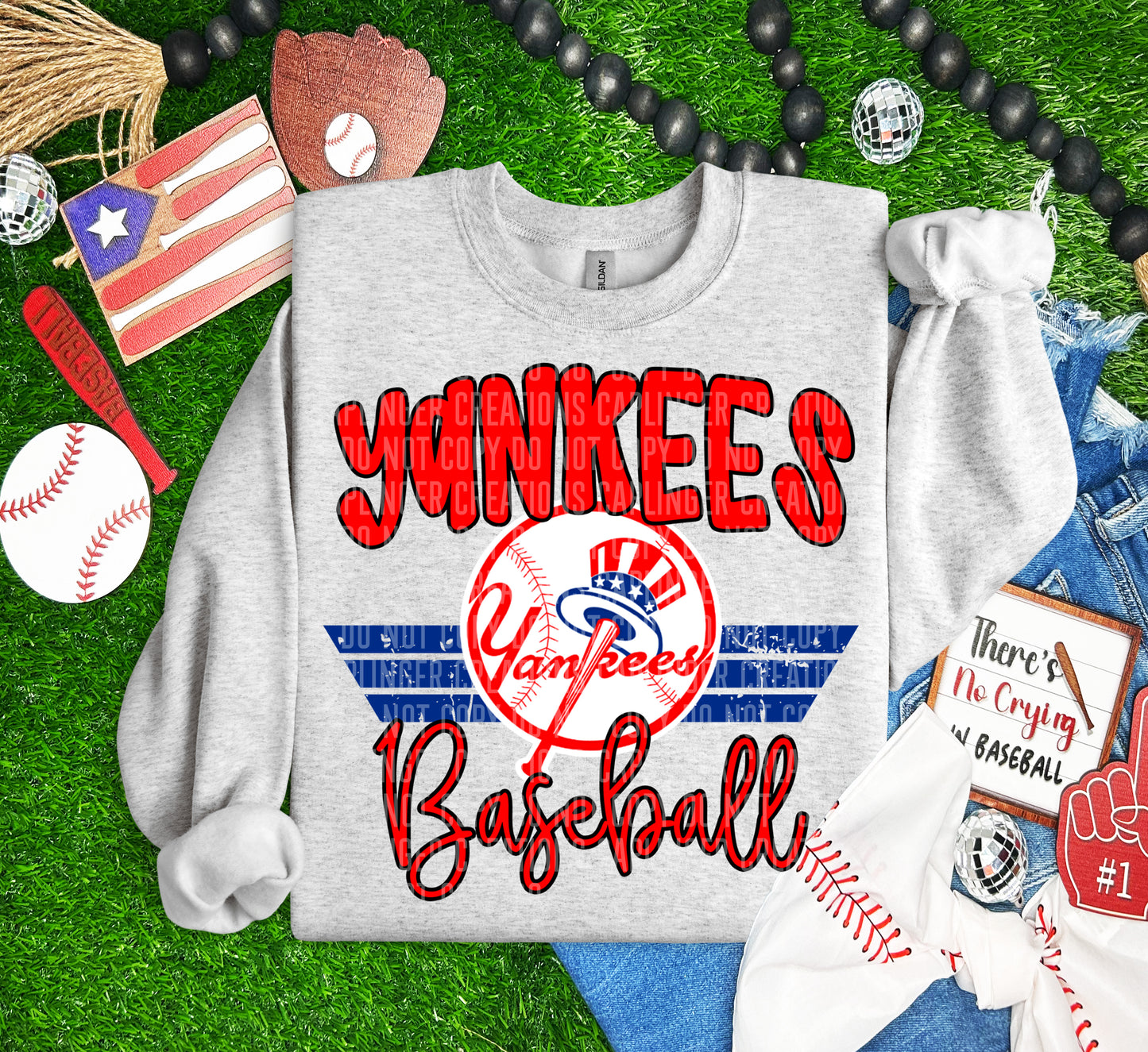 Girly Pro Baseball Teams (Choose Yours) 07746
