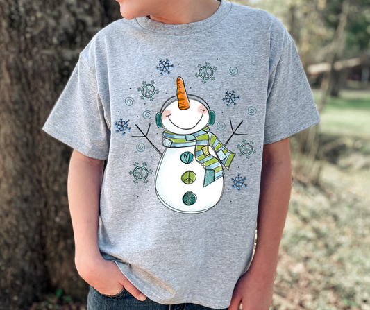 Snowman DTF Transfer 05746