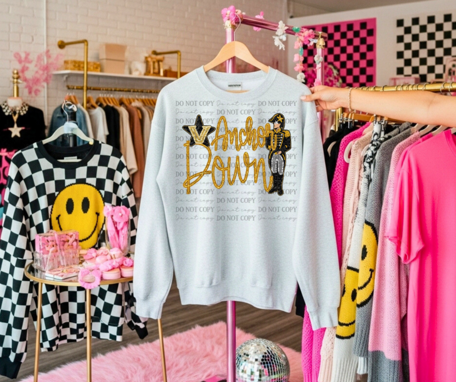 Sequin College Mascots (Choose Yours) 07262