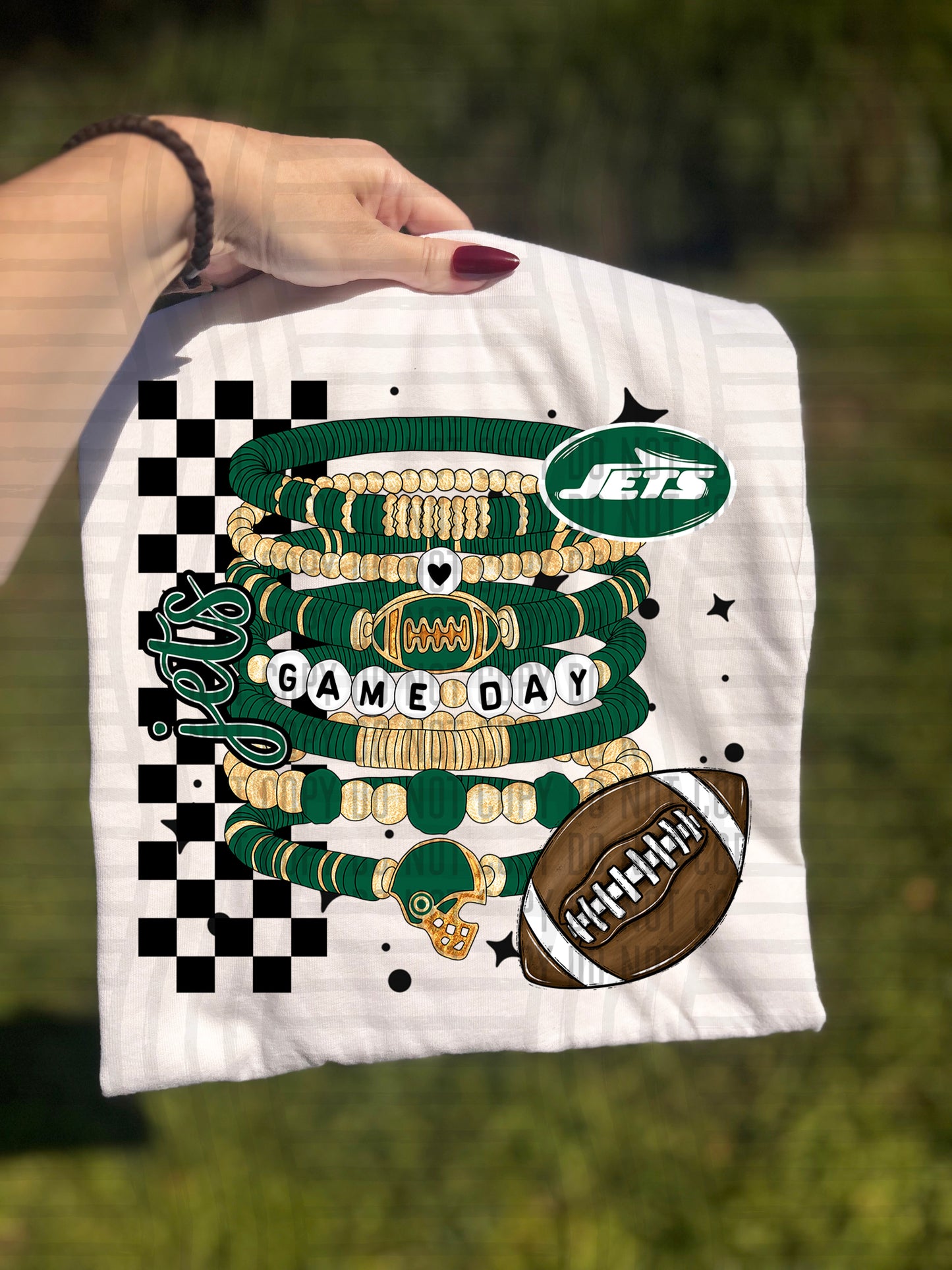 Pro Football Team Stacked Bracelets (Choose Yours) 00922