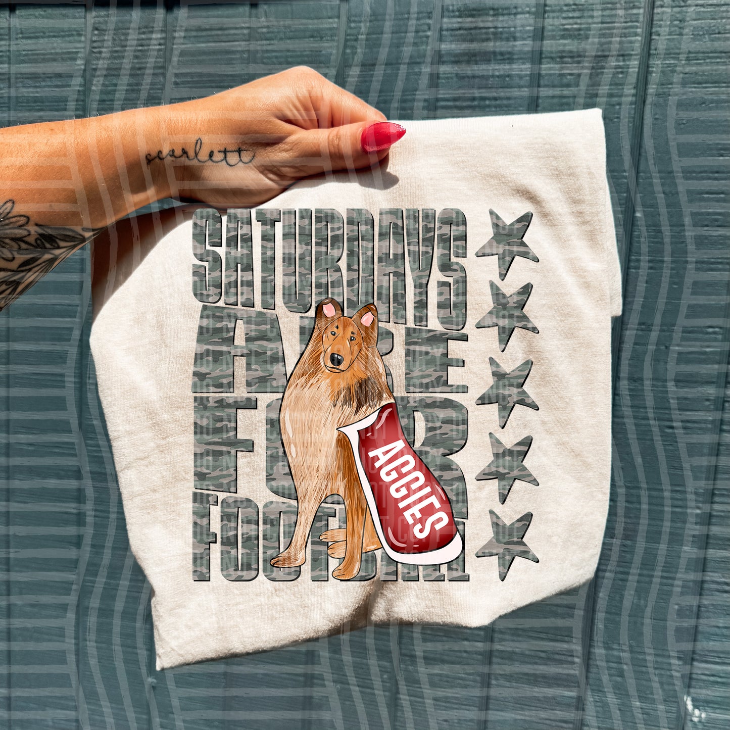 Camo Saturdays Are for College Football Teams (Choose Yours) 00611