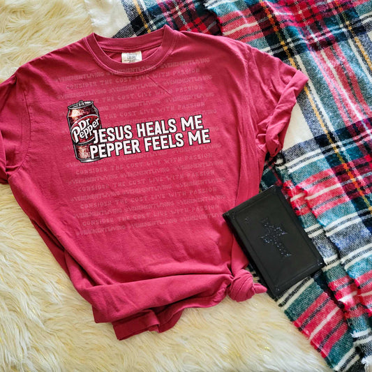 Jesus heals me Pepper feels me 03062