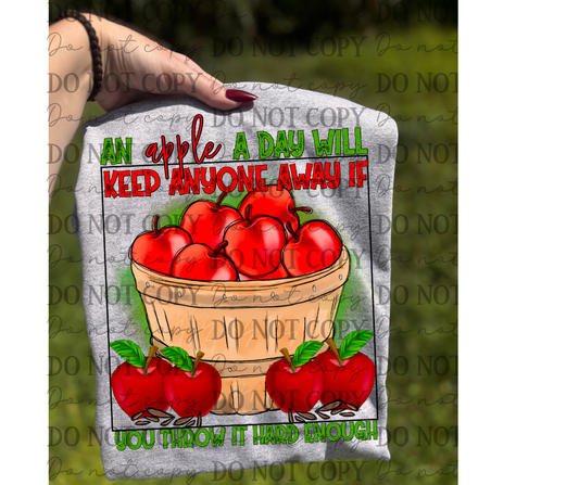 An Apple a Day Will Keep Anyone Away If 00534