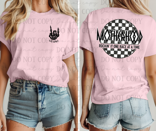 Race Mama Motherhood One Race at a Time (Pocket Included) 03598