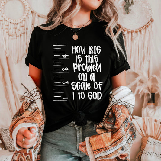 How Big Is This Problem Scale of 1 to God White 02786