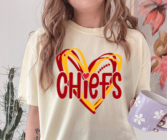 Kansas City Chiefs Hearts 03507