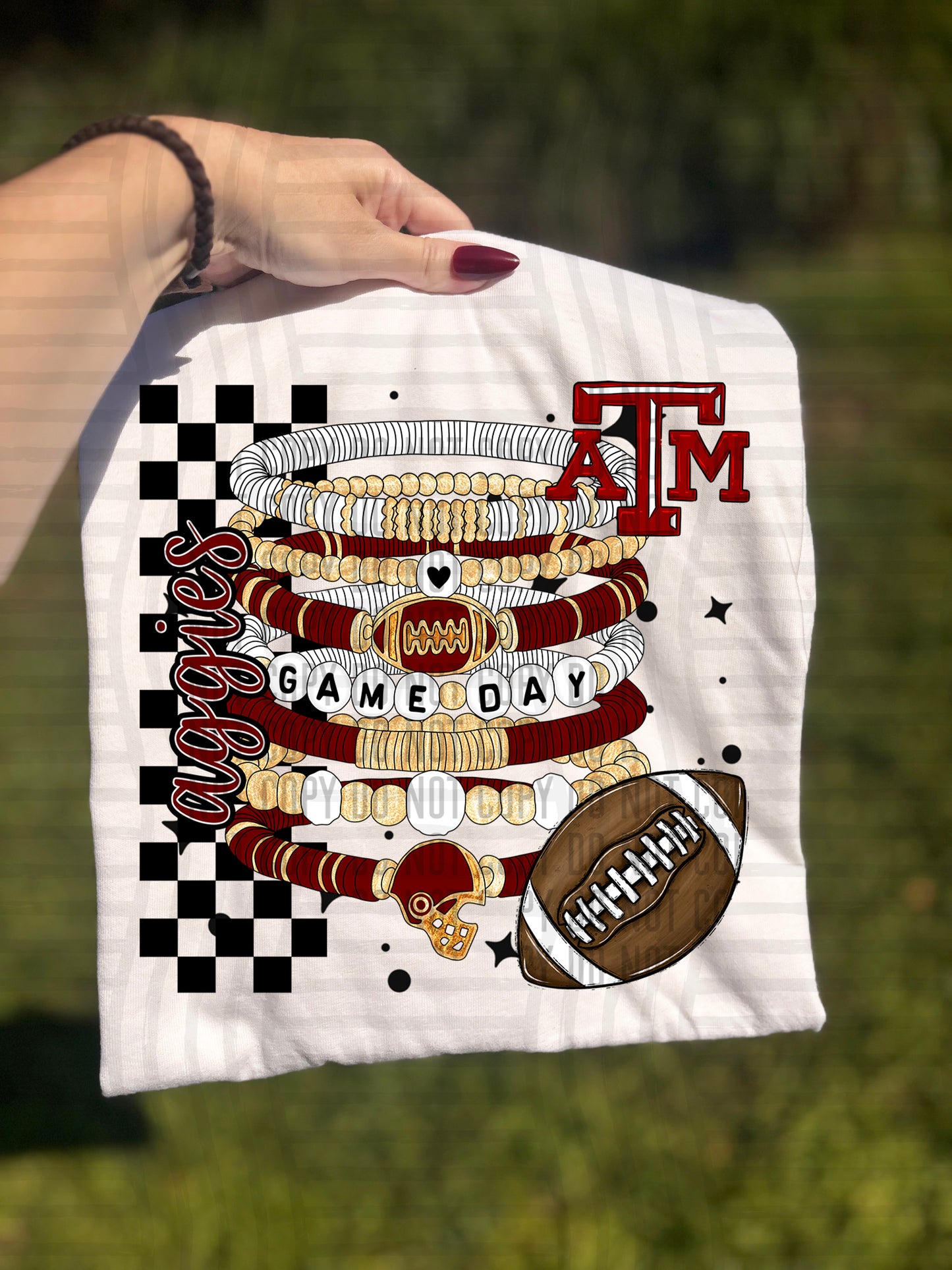 College Football Teams Stacked Bracelets (Choose Yours) 00921