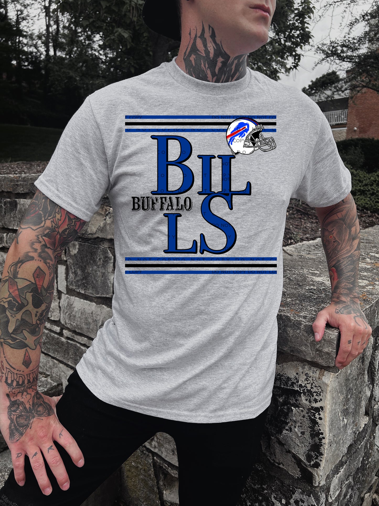 Pro Football Teams Simple Stripes (Choose Yours) 00261