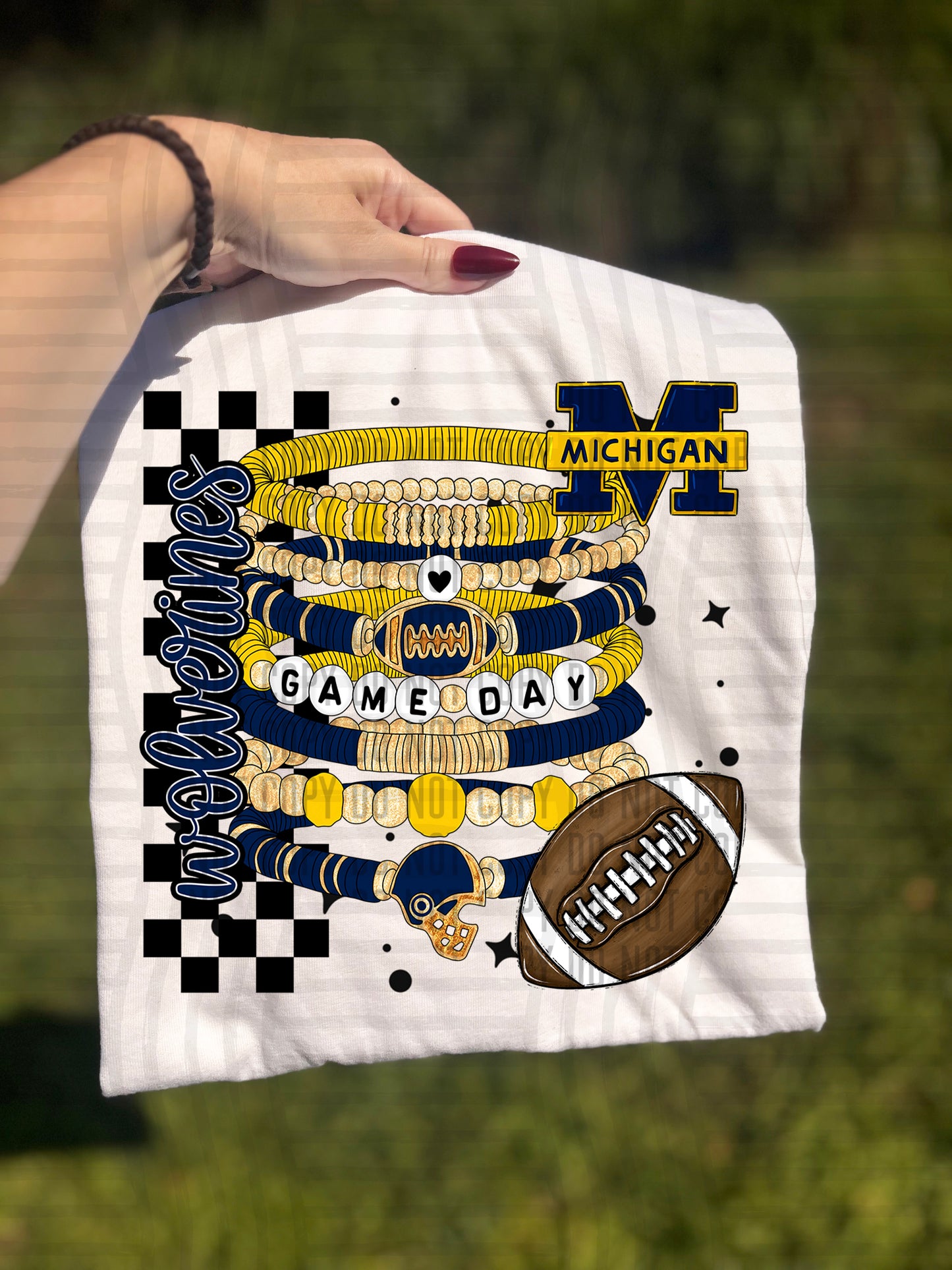 College Football Teams Stacked Bracelets (Choose Yours) 00921