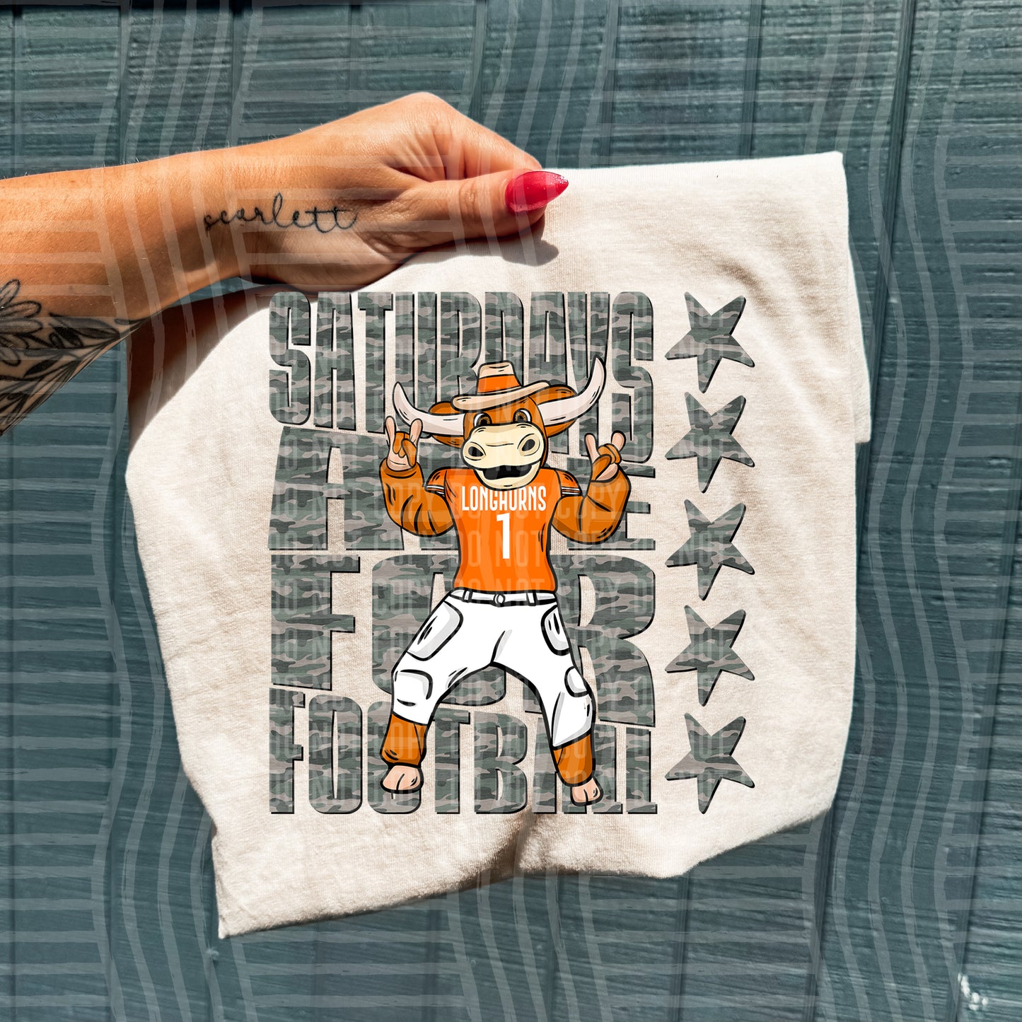 Camo Saturdays Are for College Football Teams (Choose Yours) 00611