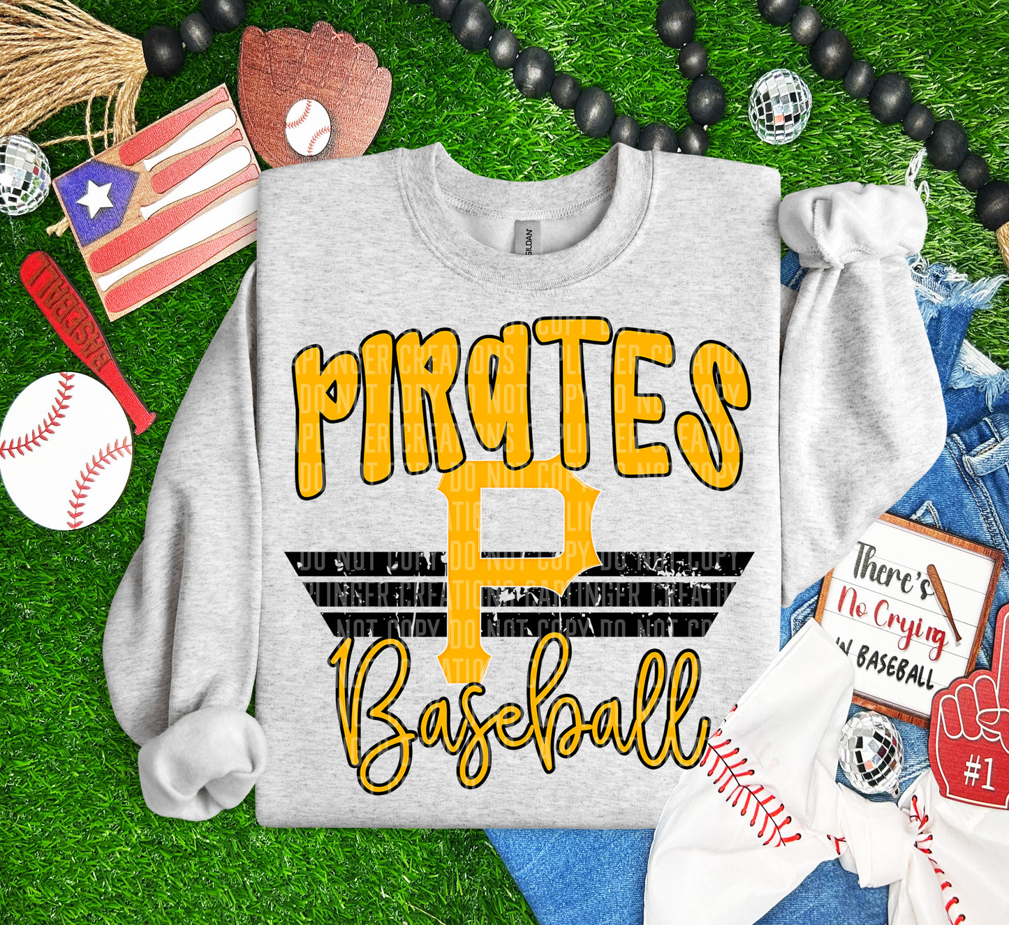 Girly Pro Baseball Teams (Choose Yours) 07746