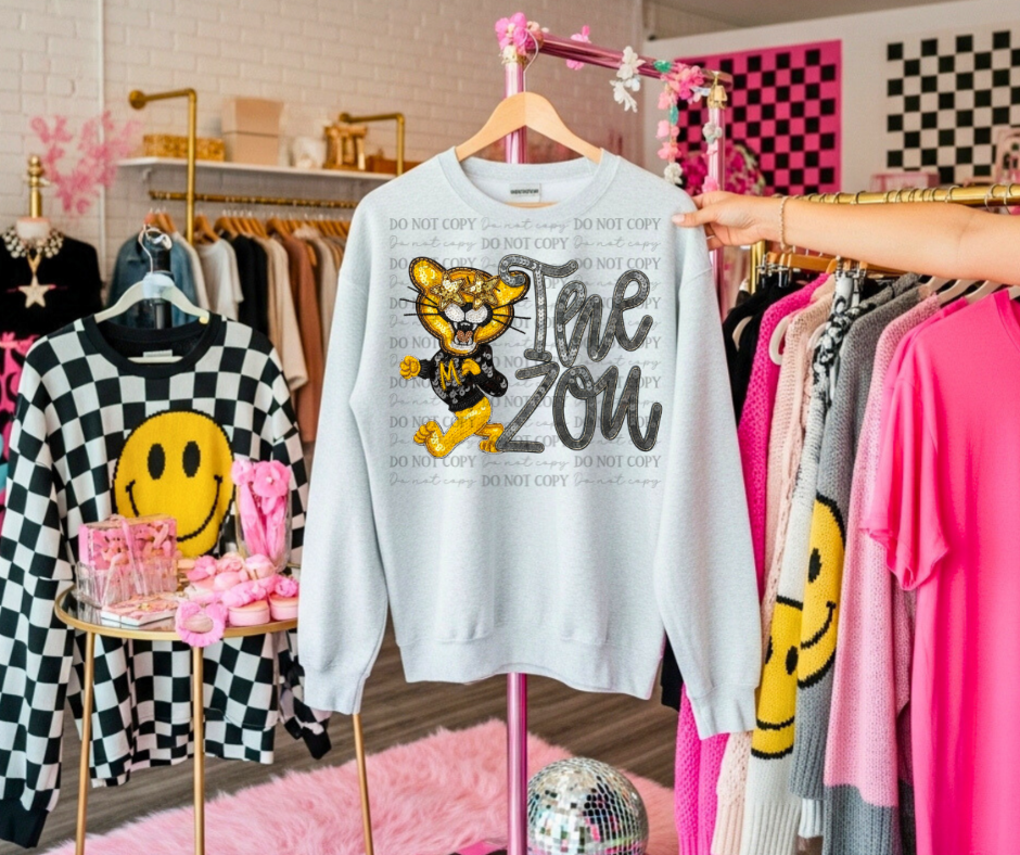 Sequin College Mascots (Choose Yours) 07262