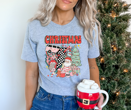 Vintage Christmas Collage DTF Transfer 05965