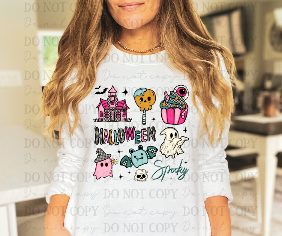 Preppy Halloween Collage 01657