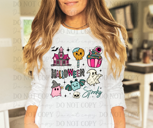 Preppy Halloween Collage 01657