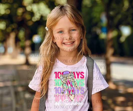 100 Days Stacked Dalmatian Coquette Pencil 03130