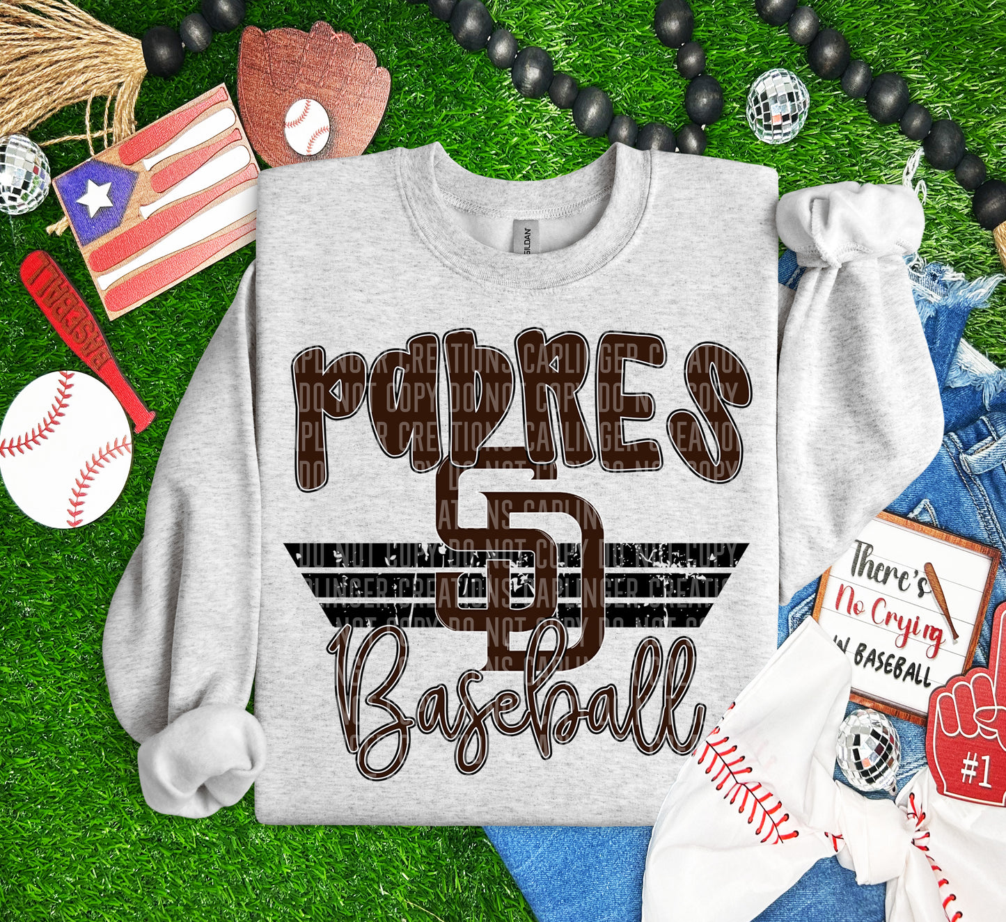 Girly Pro Baseball Teams (Choose Yours) 07746