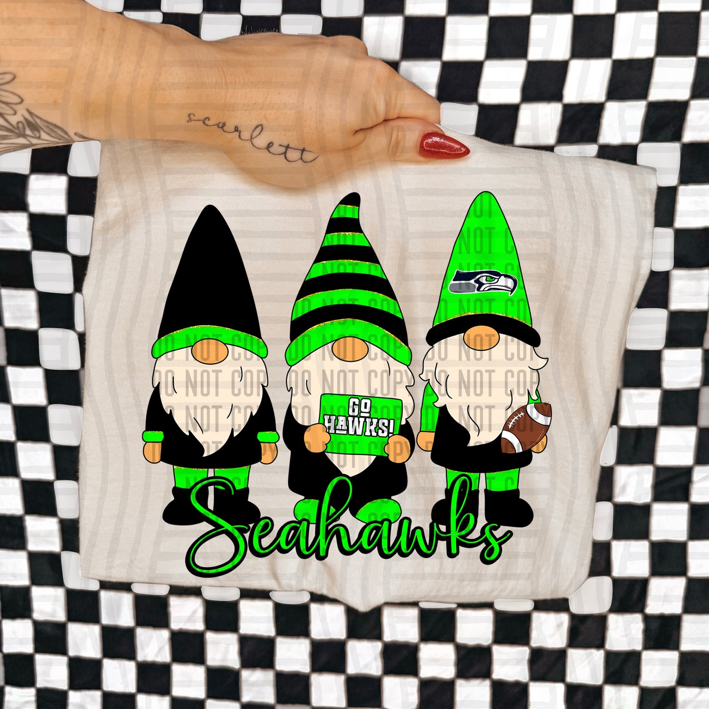 Pro Football Teams Christmas Gnomes (Choose Yours) 00117
