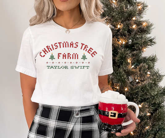 Christmas Tree Farm Taylor DTF Transfer 05961