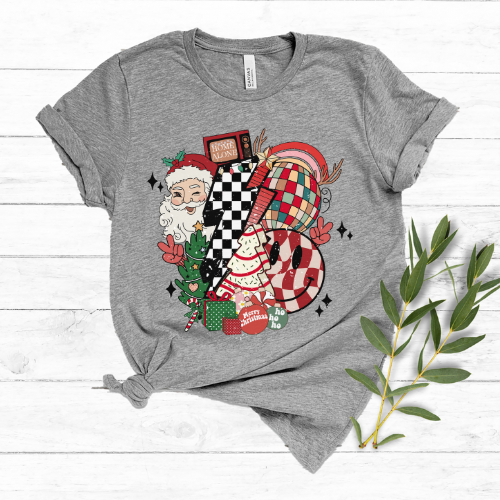 Vintage Christmas Collage DTF Transfer 05859