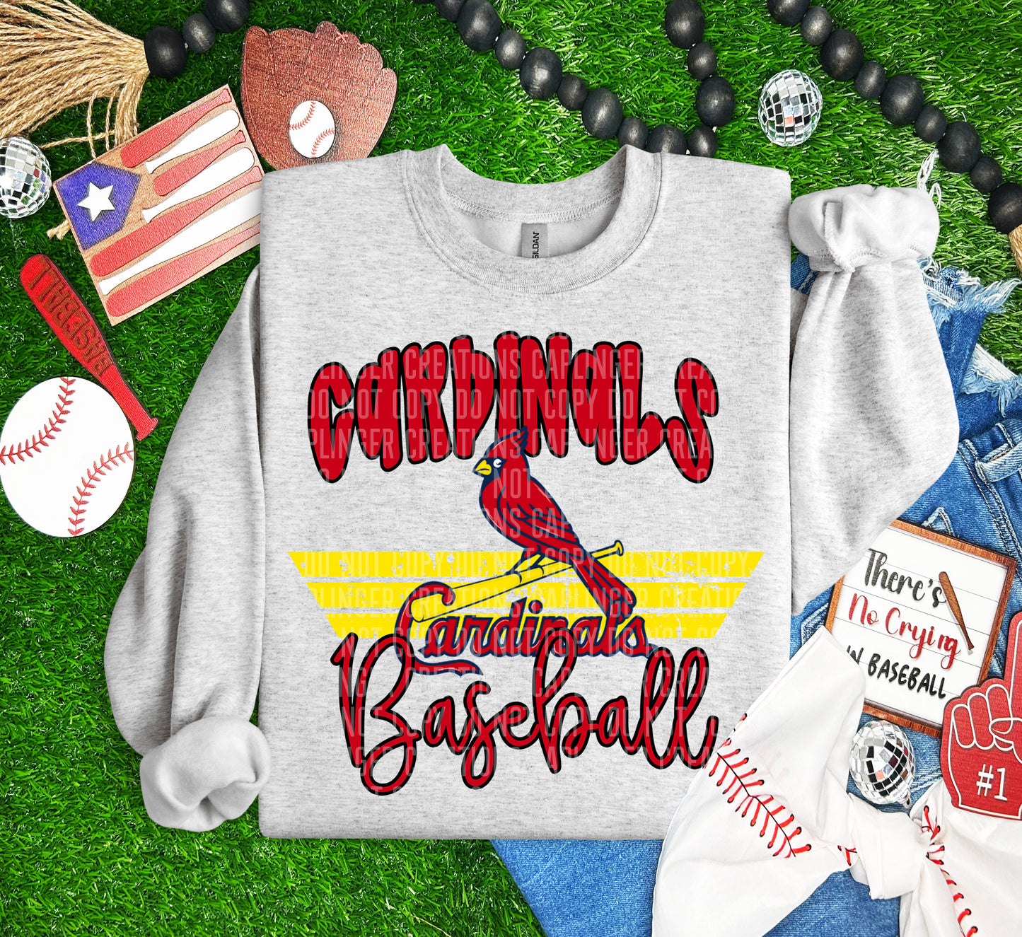 Girly Pro Baseball Teams (Choose Yours) 07746