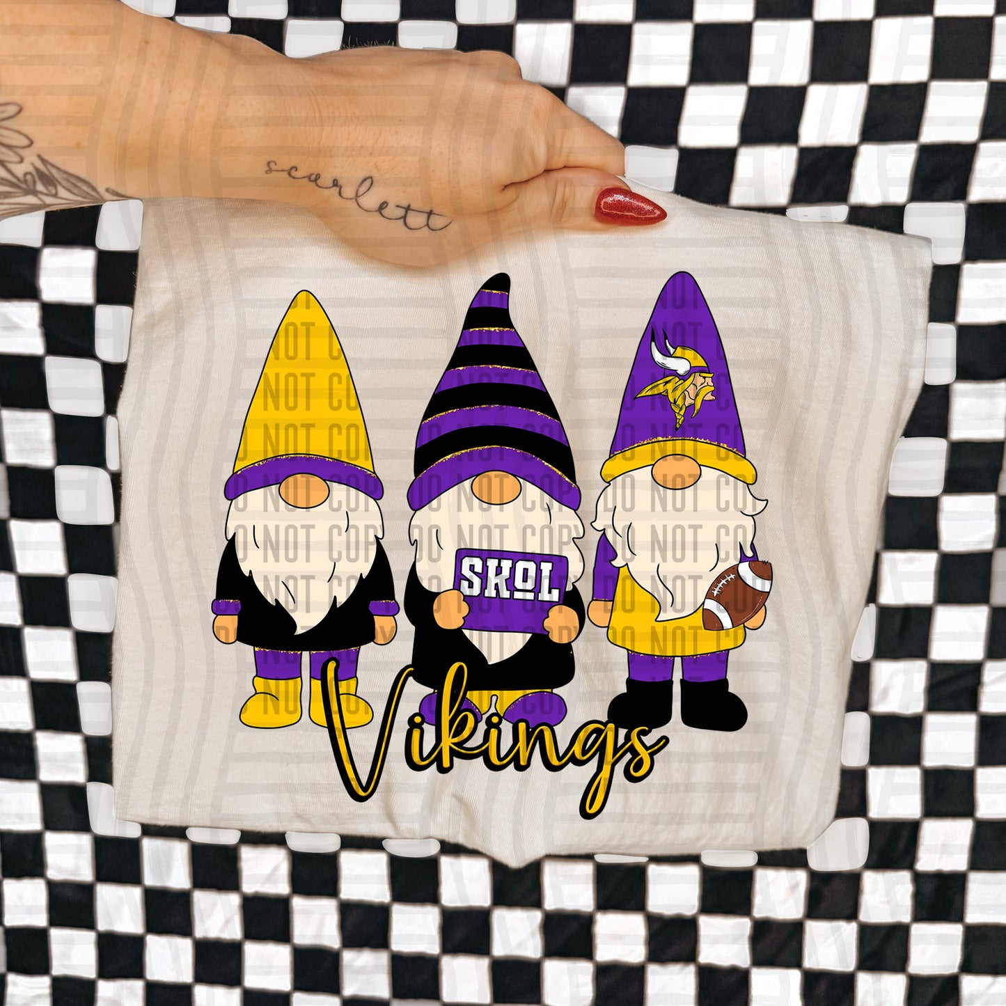Pro Football Teams Christmas Gnomes (Choose Yours) 00117