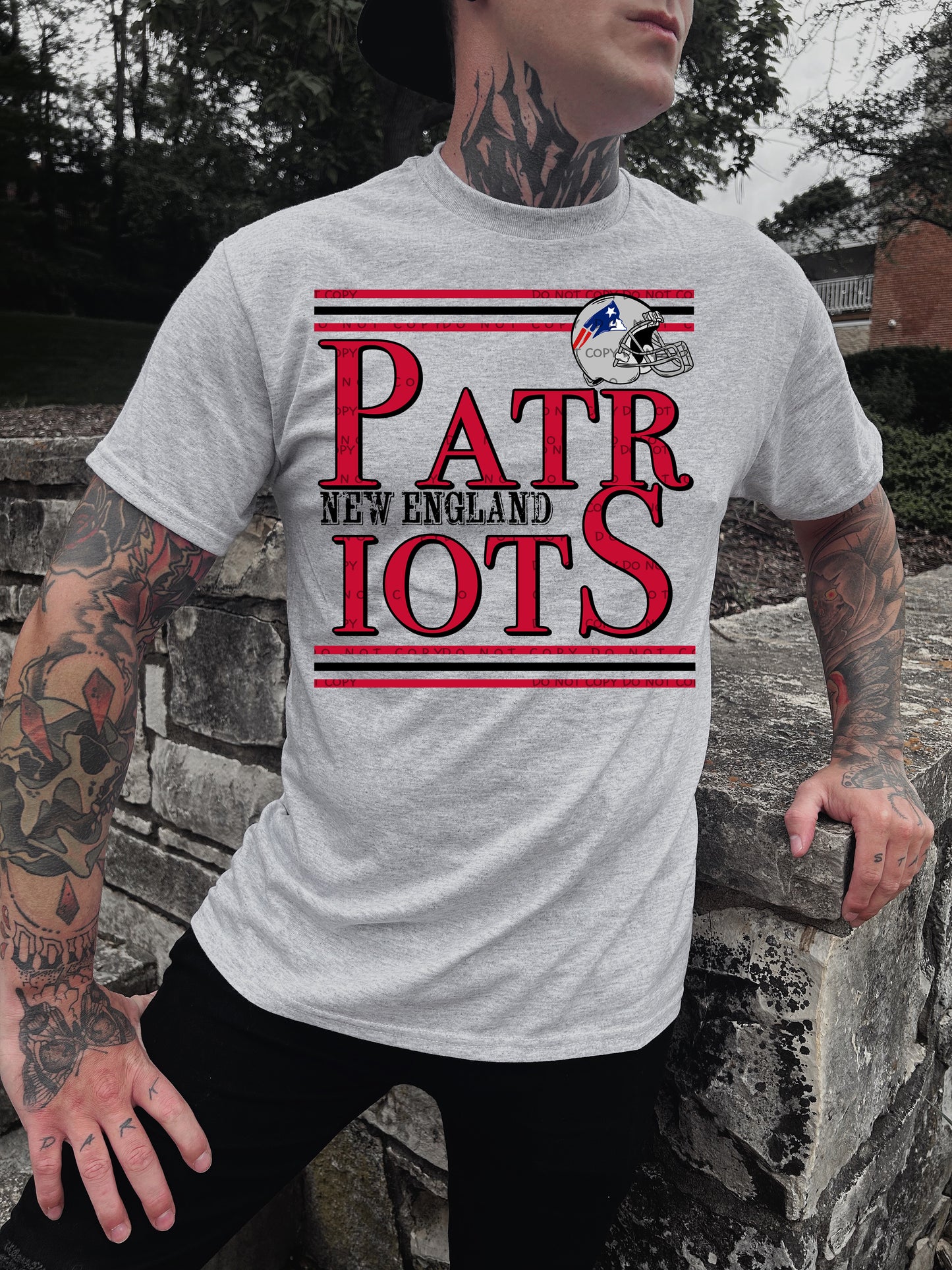 Pro Football Teams Simple Stripes (Choose Yours) 00261