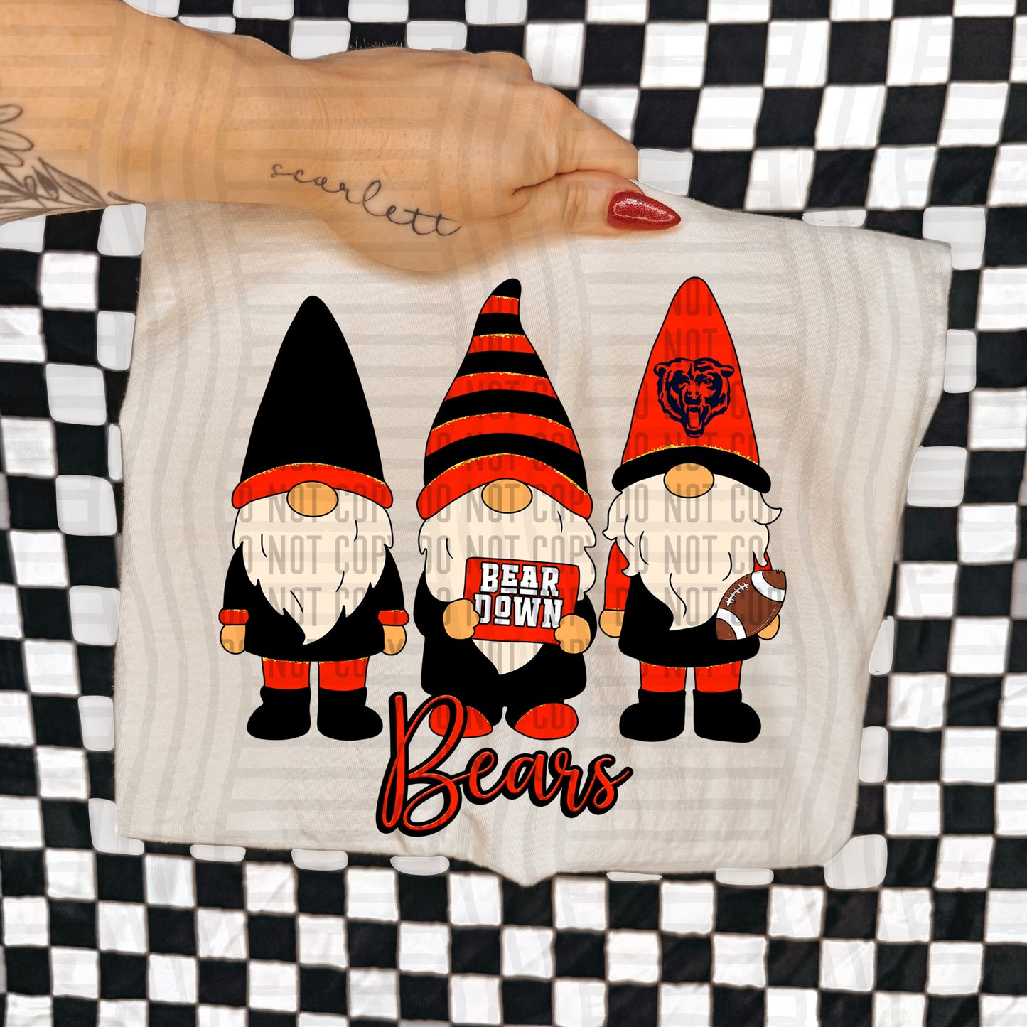Pro Football Teams Christmas Gnomes (Choose Yours) 00117