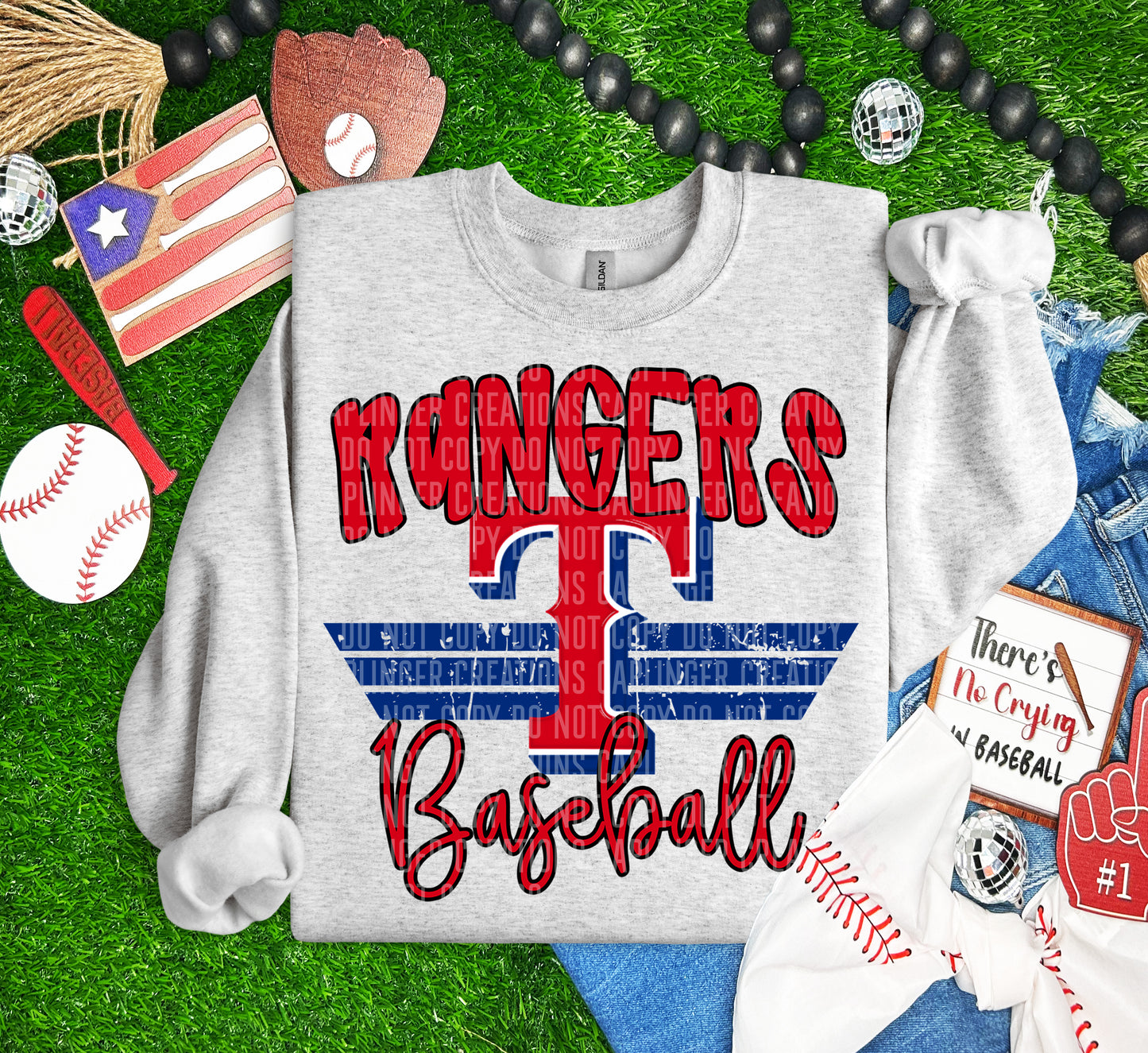 Girly Pro Baseball Teams (Choose Yours) 07746